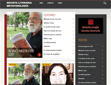 Tablet Screenshot of metaforologia.com